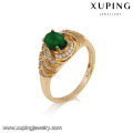 14761 Best selling jewelry fashion ring with zircon 18k gold finger ring for women